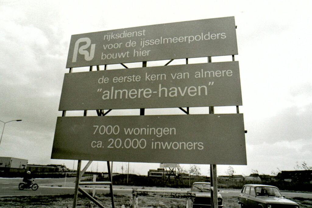 Museumwoning Huis van Haven, Almere, duurzame stedenbouw, Foto Bob Friedländer, Collectie Stadsarchief Almere