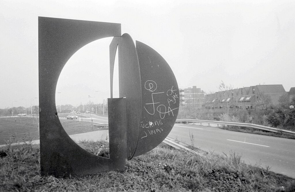 Museumwoning Huis van Haven, Almere, beeldende kust, Cyril Lixenberg, foto Bob Friedländer uit Collectie Stadsarchief Almere
