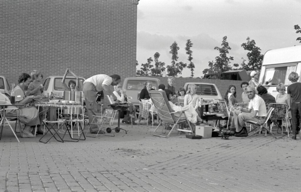 Museumwoning Huis van Haven, Almere, alternatieve woonvormen. Foto: Gert Schutte uit Collectie Stadsarchief Almere
