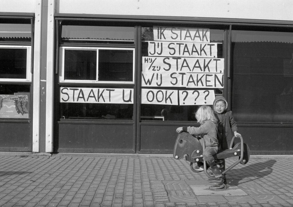 Museumwoning Huis van Haven, Almere, protestcultuur, foto: Gert Schutte uit Collectie Stadsarchief Almere